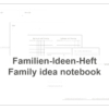Familien-Ideen-Heft