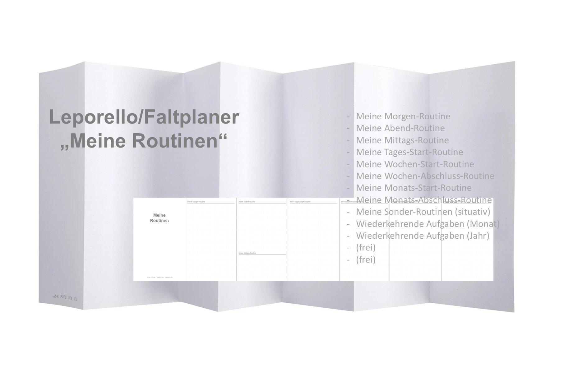 Selbstführung-Pakete A6