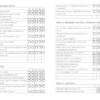 X47-Unternehmer-Journal – Sektoren 1 bis 4. Strategie/Vision, Chef, Mitarbeiter, Lieferanten. Alle Sektoren sind pro Quartal anzukreuzen